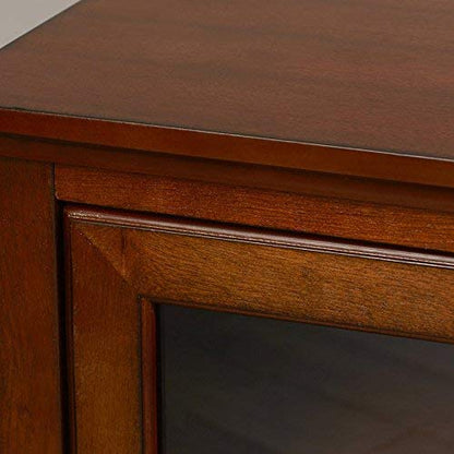 Solid Wood Natural Finishing TV Entertainment Unit (Rustic honey)