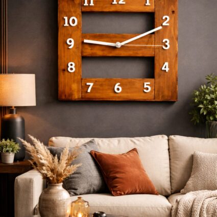 solid-sheesham-wood-wall-clock-honey-finish-wooden